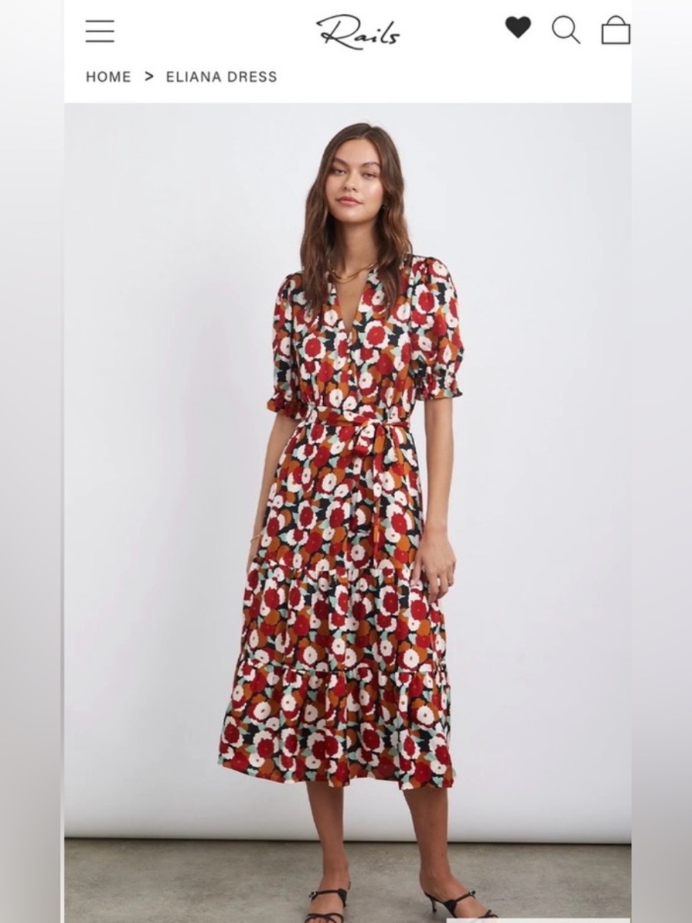 Rails ‘Eliana’ Pansy Dress
